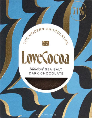 Love Cocoa 71% Dark Chocolate with Maldon Sea Salt