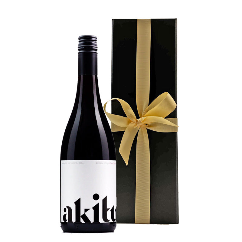 Akitu A2 Pinot Noir – Central Otago, New Zealand in Black Gift Box