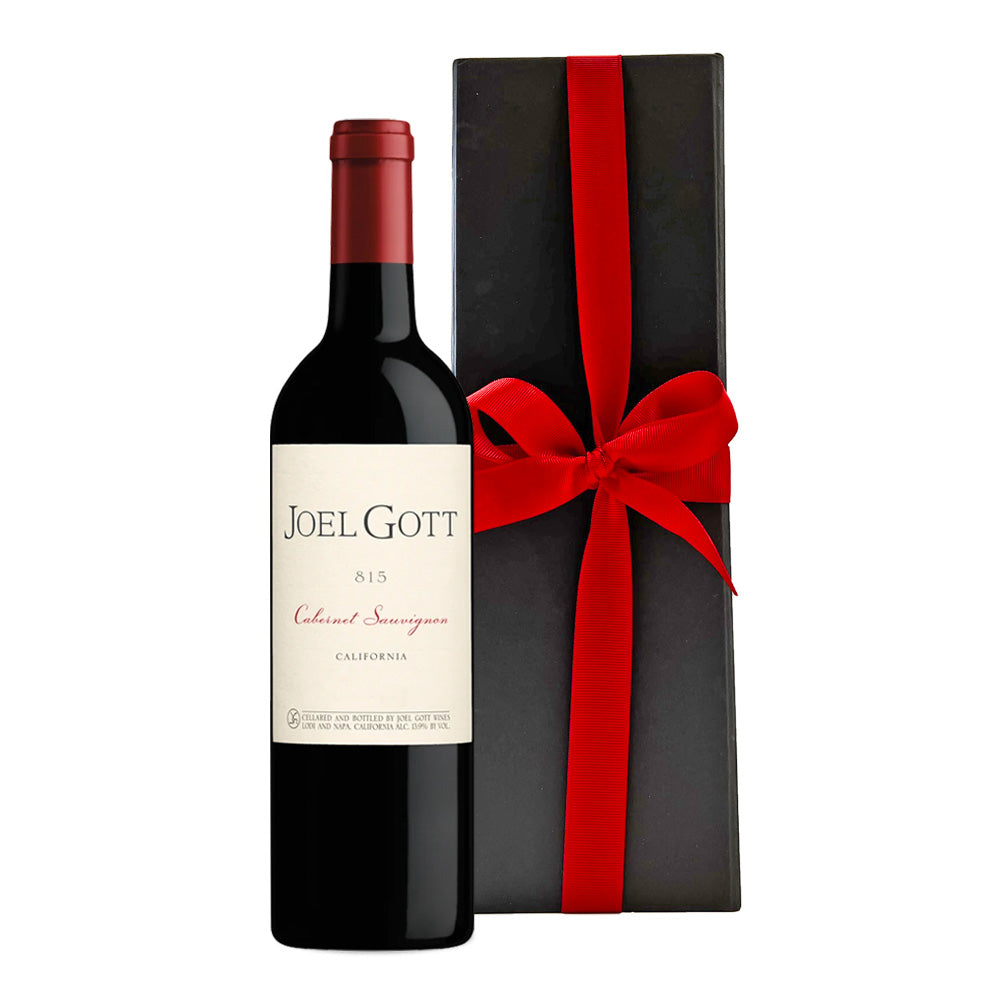 Joel Gott 815 Cabernet Sauvignon – California in Black Gift Box