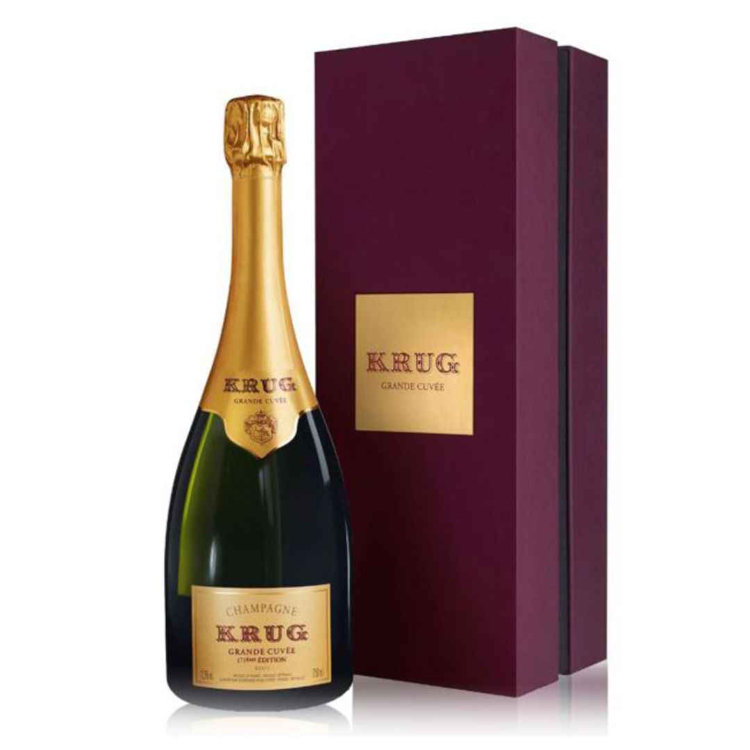 Krug Grande Cuvée – 171st Edition in Signature Krug Gift Box