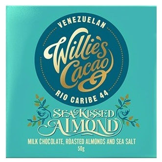 Willie's Cacao Venezuelan Milk Chocolate - Sea Kissed Almond